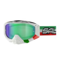 Maschera motocross Red Bull Spect Strive Montatura Rosso Lente